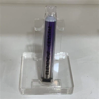 Engångs elektronisk cigarettkristallvape penna med 600 puffar